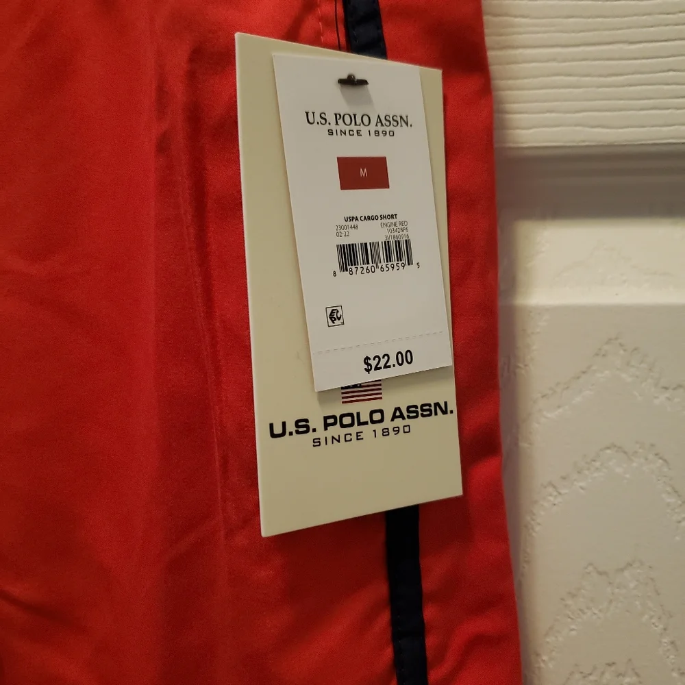 U.S. Polo Assn USPA Cargo‎ Short Swim Wear Size Medium